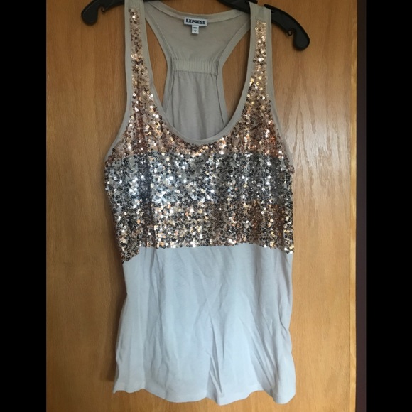 Express sequin tank - Picture 1 of 1